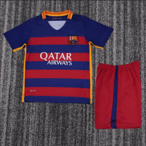 niños Barcelona 2015-16 Local Kit