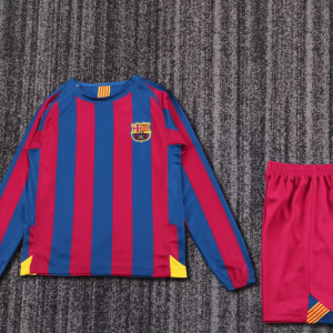 niños Barcelona 2005-06 Local Long Sleeve Kit
