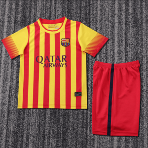 niños Barcelona 2013-14 Visitante Kit
