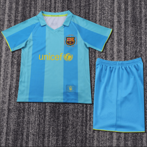niños Barcelona 2007-08 Visitante Kit