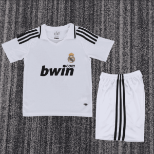 niños Real Madrid 2008-09 Local Kit