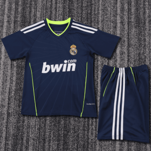 niños Real Madrid 2010-11 Visitante Kit