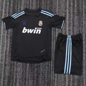 niños Real Madrid 2009-10 Visitante Kit