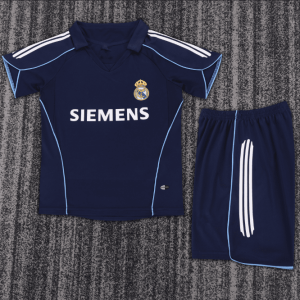 niños Real Madrid 2005-06 Visitante Kit