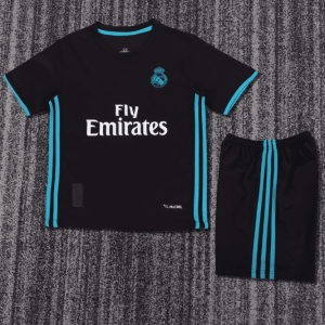niños Real Madrid 2017-18 Visitante Kit