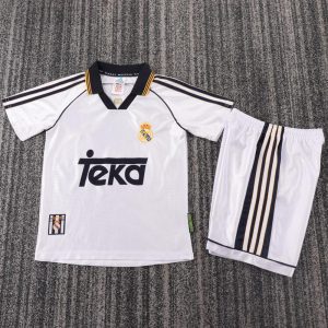 niños Real Madrid 1998-00 Local Kit