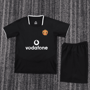 niños Manchester United 2003-04 Visitante Kit