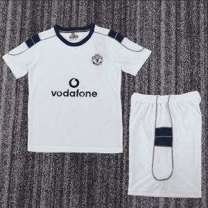 niños Manchester United 2000-01 Visitante Kit