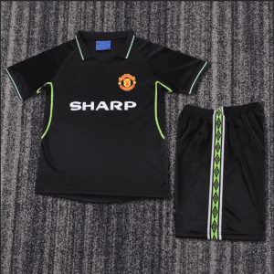 niños Manchester United 1998-99 Tercera Kit