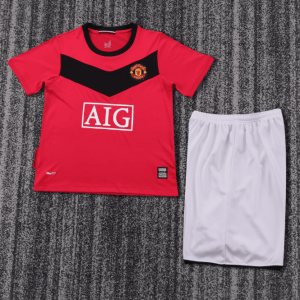 niños Manchester United 2010-11 Local Kit