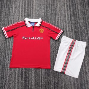 niños Manchester United 1998-99 Local Kit