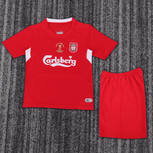 niños Liverpool 2004-05 Local Kit