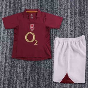 niños Arsenal 2005-06 Local Kit