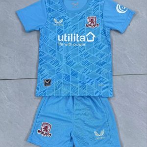 niños Middlesbrough 2025-26 Portero Kit