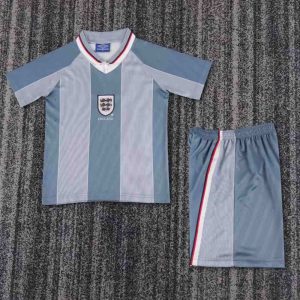 niños Inglaterra 1996 Camiseta visitante