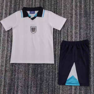 niños Inglaterra 1996 Camiseta local