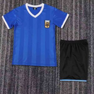 niños Argentina 1986 Visitante Kit
