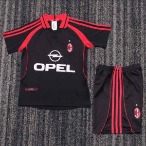 niños AC Milan 2000-01 Tercera Kit