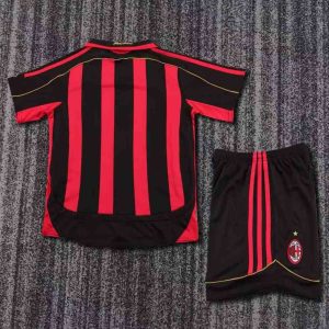 niños AC Milan 2006-07 Local Kit