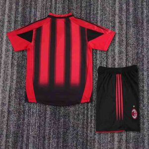 niños AC Milan 2004-05 Local Kit