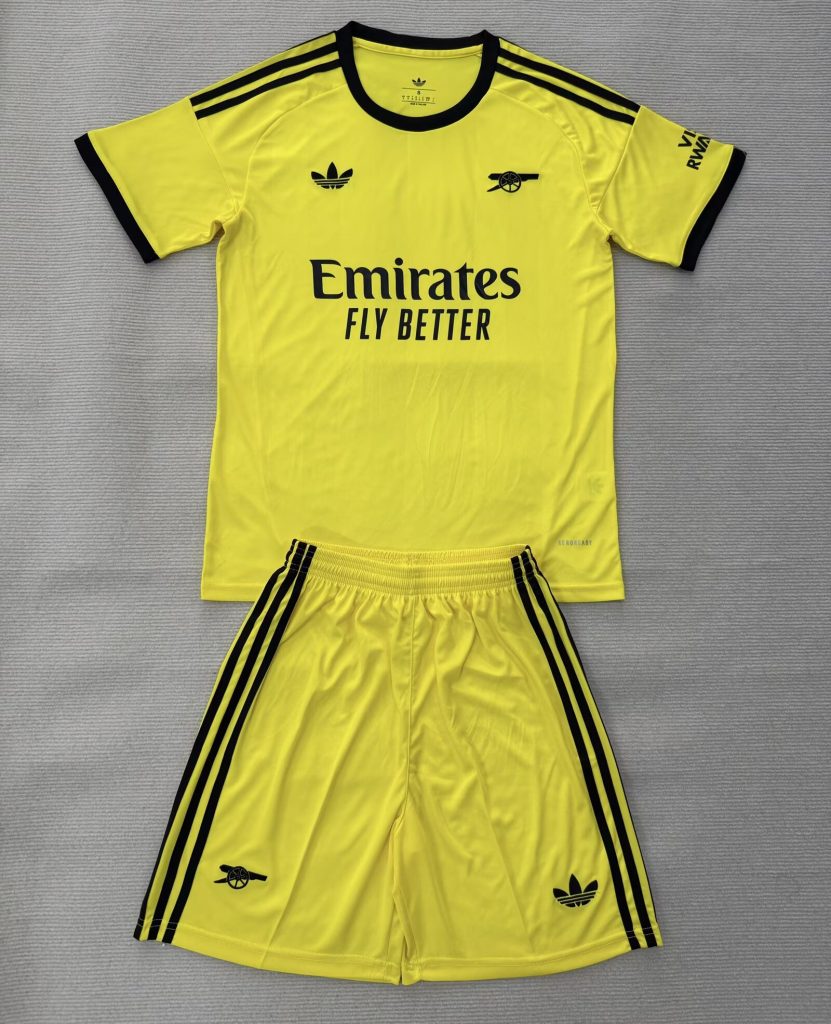 niños Arsenal 2025-26 Portero Kit
