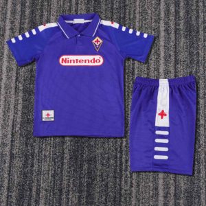 niños Fiorentina 1998-99 Local Kit