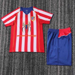 niños Atlético Madrid 2004-05 Local Kit