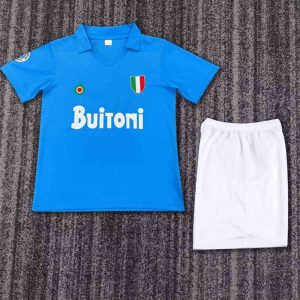 niños Napoli 1987-88 Local Kit