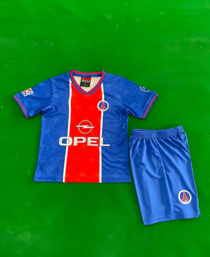 niños Paris Saint-Germain 1995-96 Local Kit
