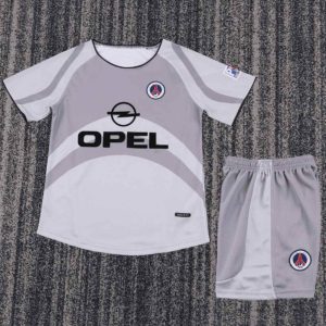 niños Paris Saint-Germain 2001-02 Visitante Kit