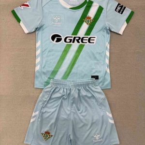 niños Real Betis 2025-26 Visitante Kit