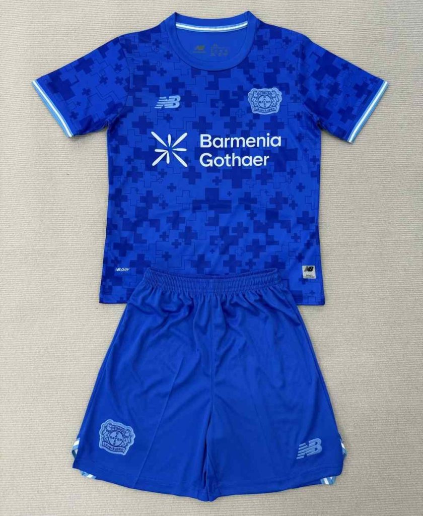 niños Leverkusen 2025-26 Tercera Kit