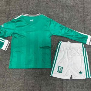 niños Liverpool 2025-26 Tercera Long Sleeve Kit