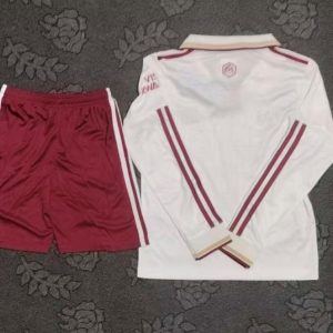 niños Arsenal 2025-26 Tercera Long Sleeve Kit