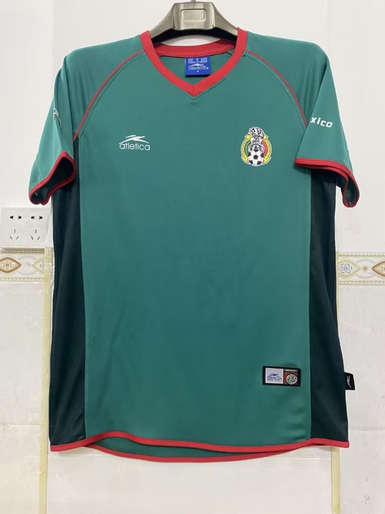 México 2002 Camiseta local