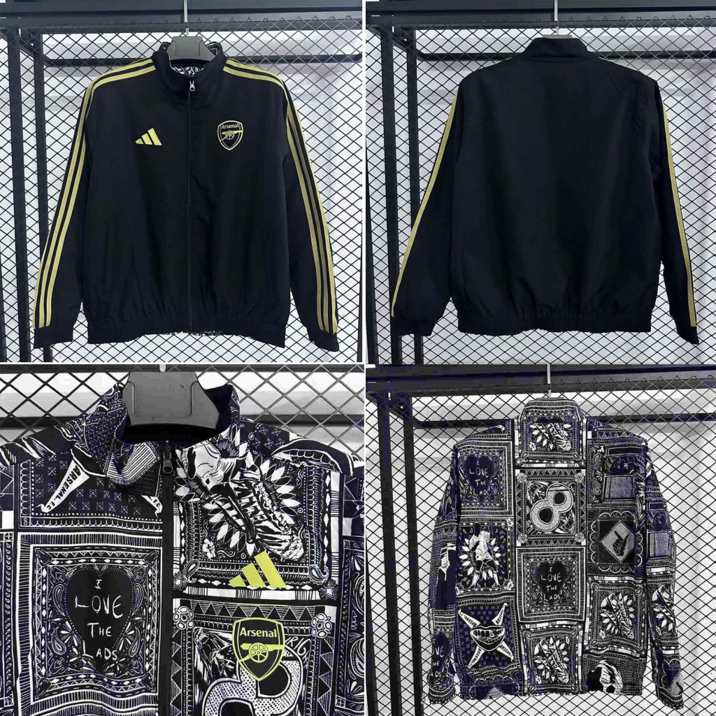 Arsenal 2025-26 Double-sided Cortavientos