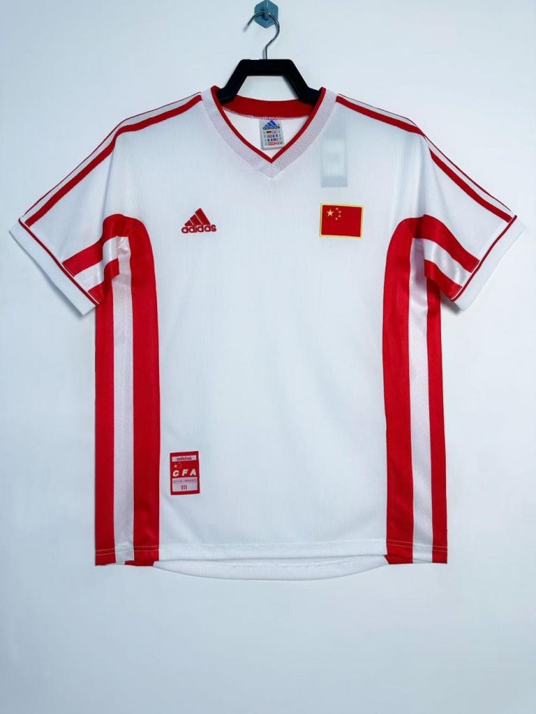 China 1998 Camiseta visitante