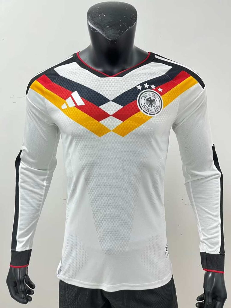 Alemania 2026 FIFA World Cup Camiseta local versión jugador de manga larga