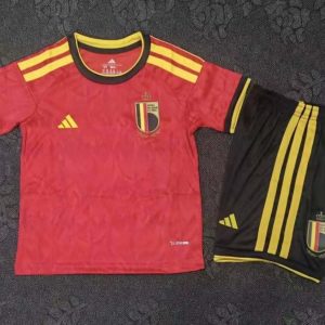 niños Bélgica 2026 FIFA World Cup Local Kit