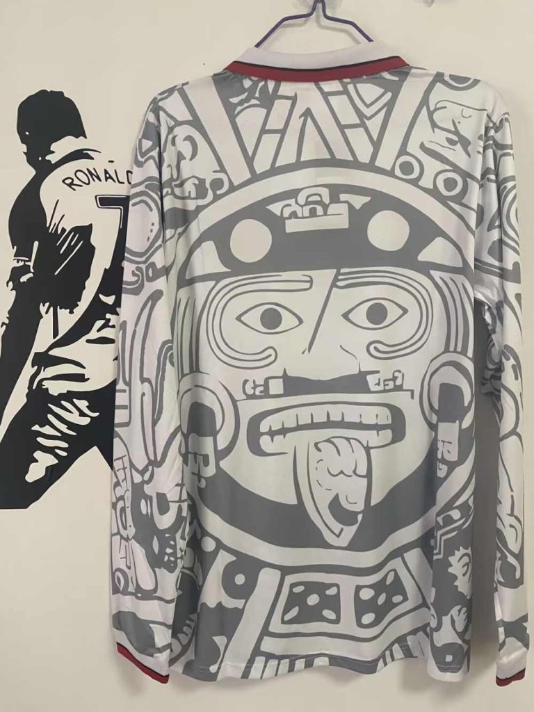 México 1998 Camiseta visitante de manga larga