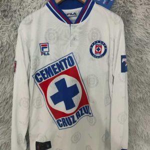 Cruz Azul 1998 Camiseta visitante de manga larga