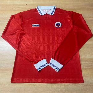 Chile 1995 Camiseta local de manga larga Camiseta