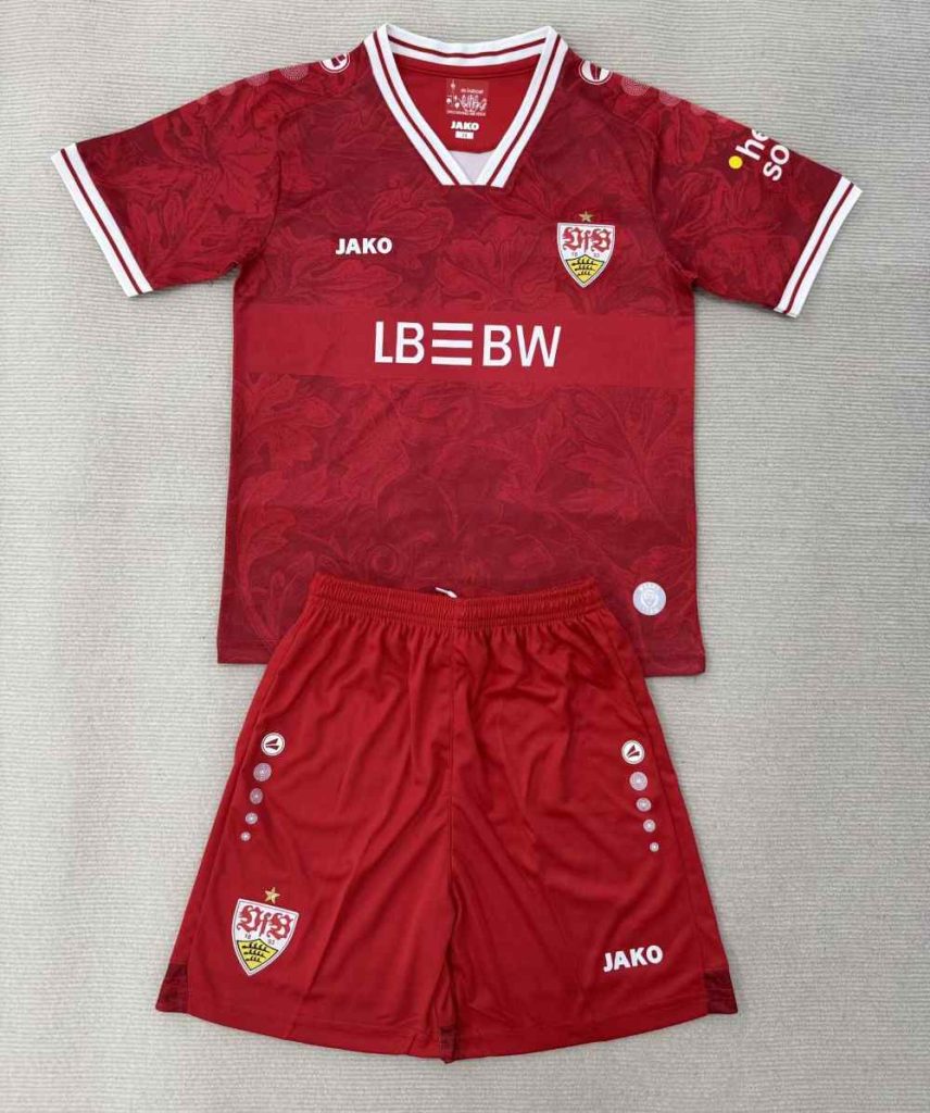 niños Stuttgart 2025-26 Visitante Kit
