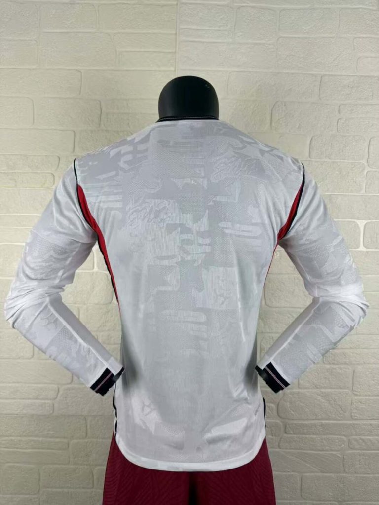 Inglaterra 2026 FIFA World Cup Camiseta local versión jugador de manga larga