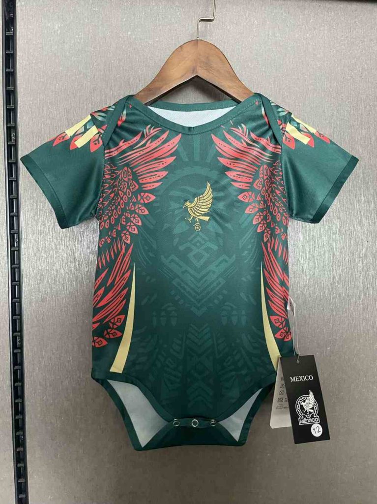 Bebé México 2025 Body de fútbol
