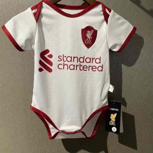 Bebé Liverpool 2025-26 Body de fútbol