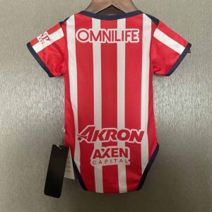 Bebé Chivas Guadalajara 2025-26 Body de fútbol