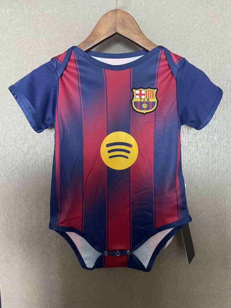 Bebé Barcelona 2025-26 Body de fútbol