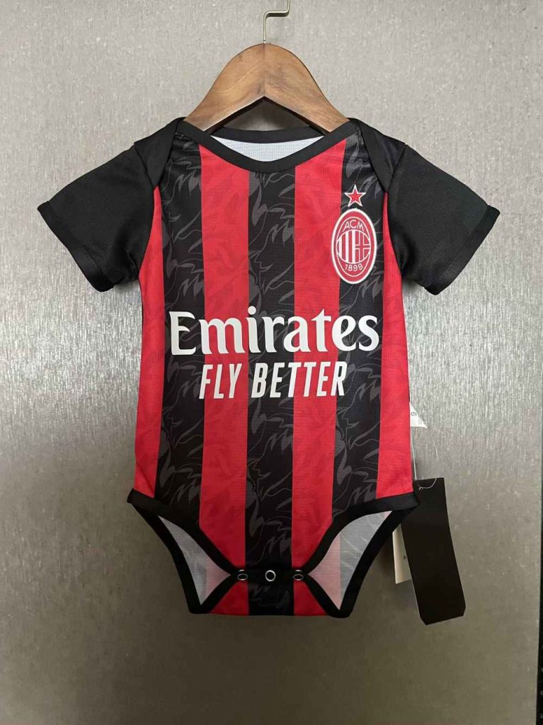 Bebé AC Milan 2025-26 Body de fútbol