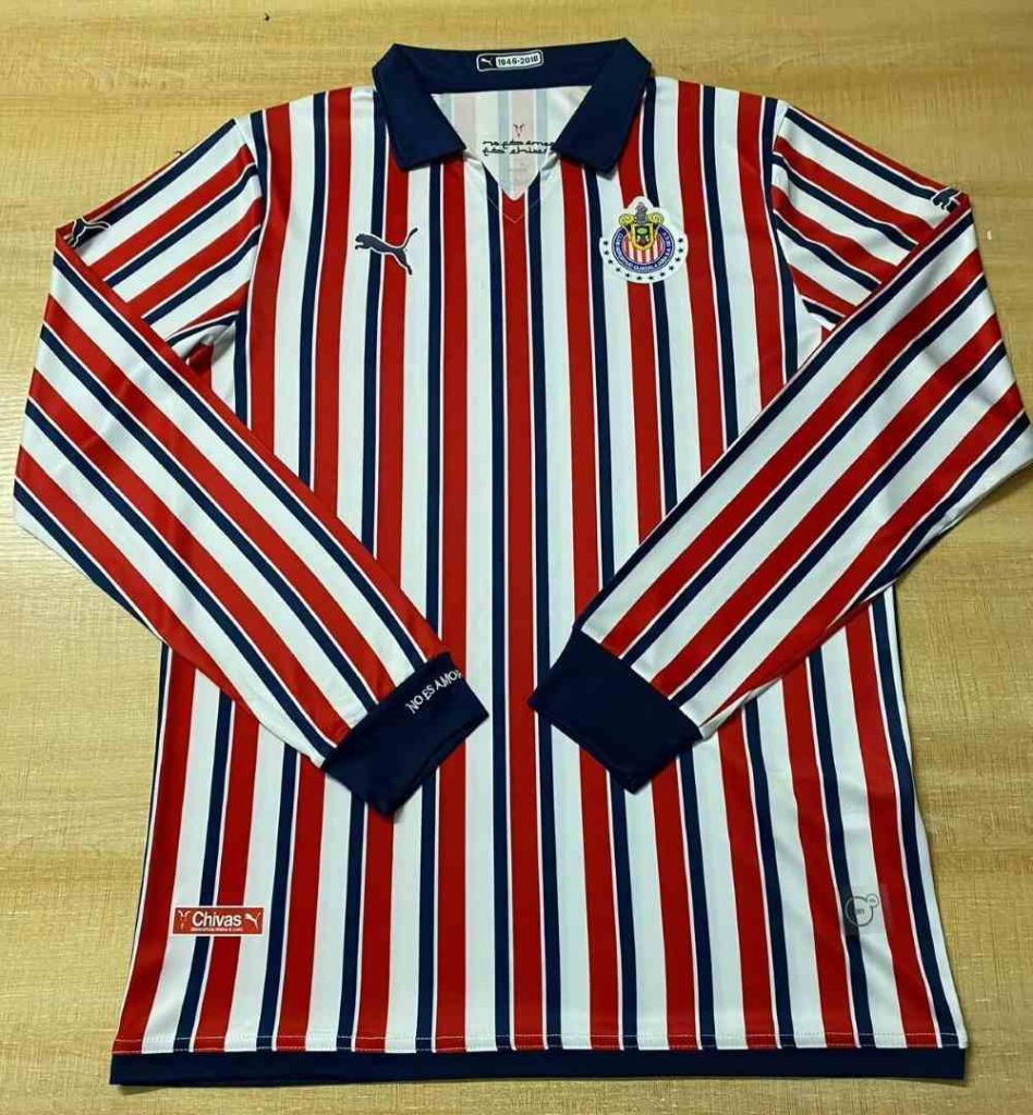 Chivas Guadalajara 2018 FIFA Club World Cup Camiseta local de manga larga